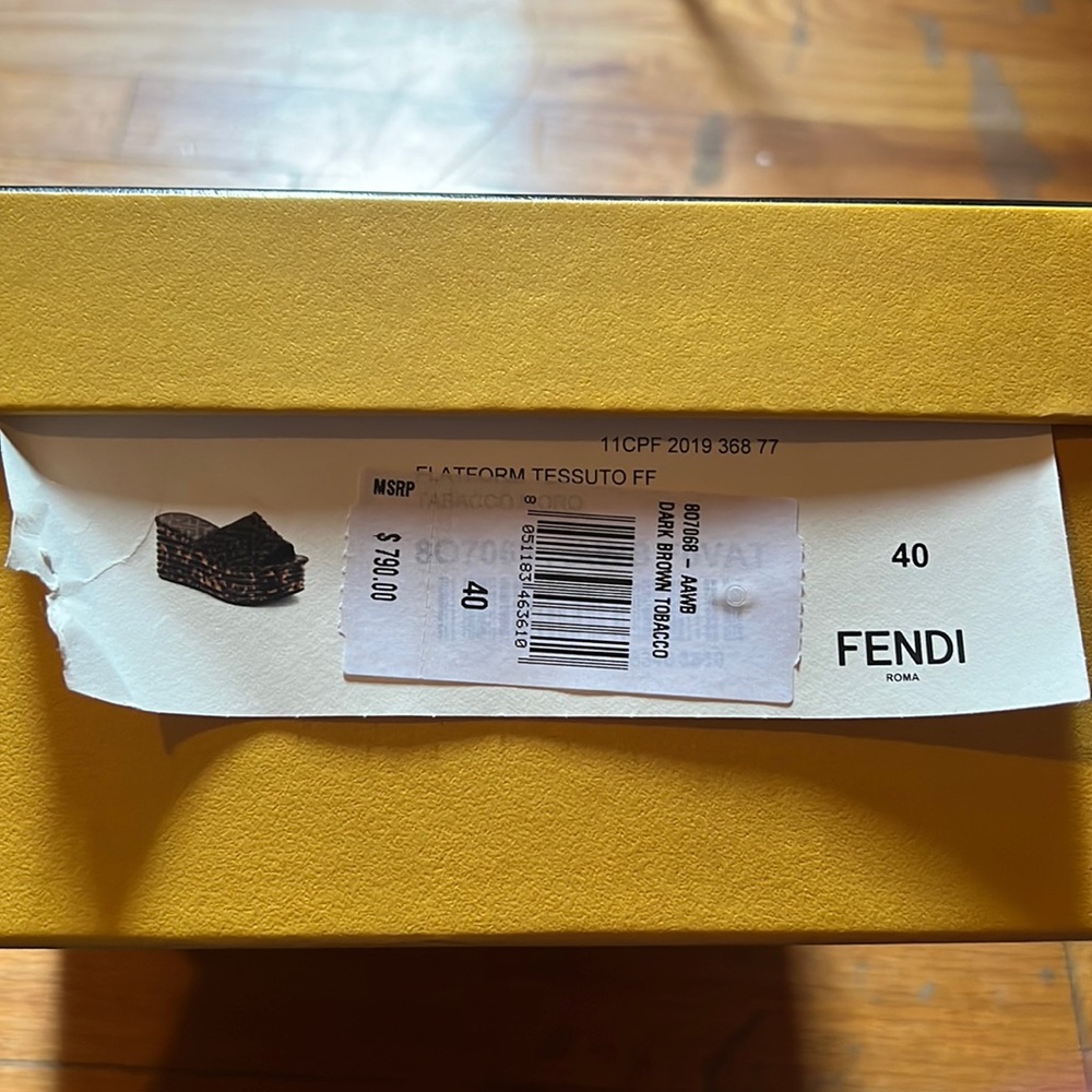 Fendi Platform Sandals - Picture 5 of 7
